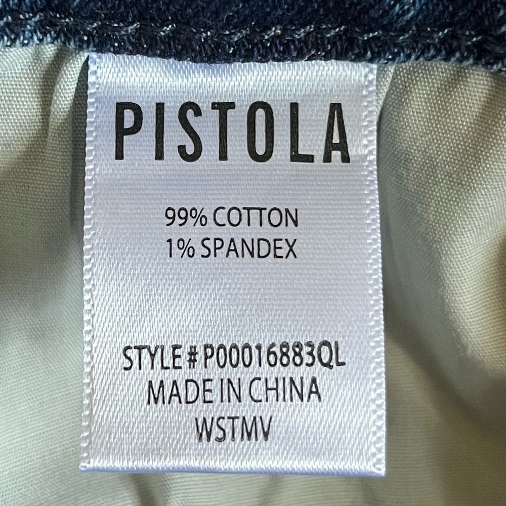 NWT Pistola Charlie High Rise Classic Straight Jean Size 30 - Picture 6 of 7